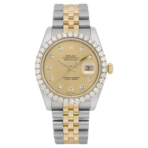 rolex diamond bezel men|Rolex diamond bezel for sale.